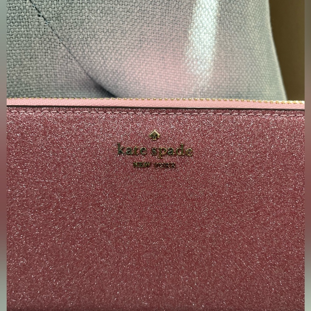 Sparkly Kate Spade wallet - NWT